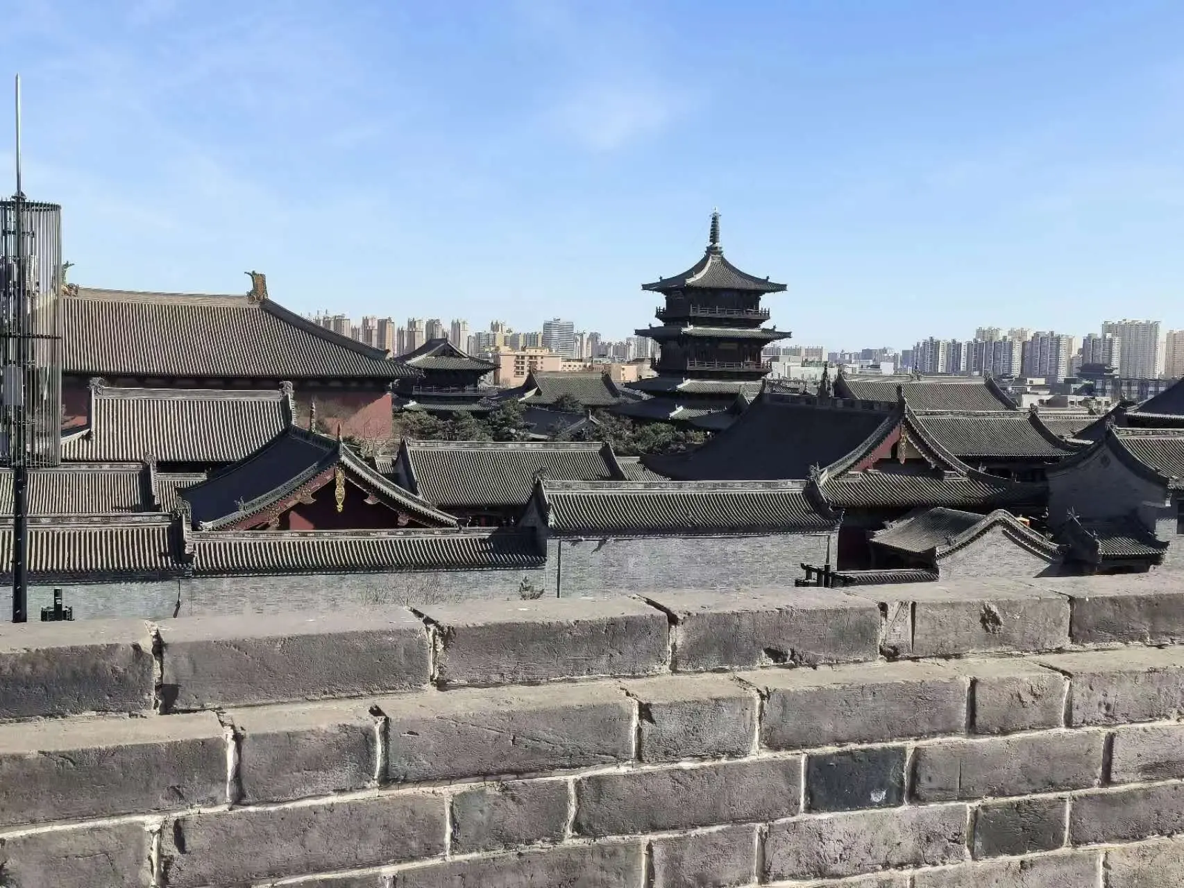 大同古城一角