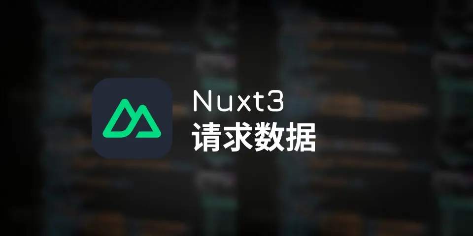 Nuxt3 请求数据