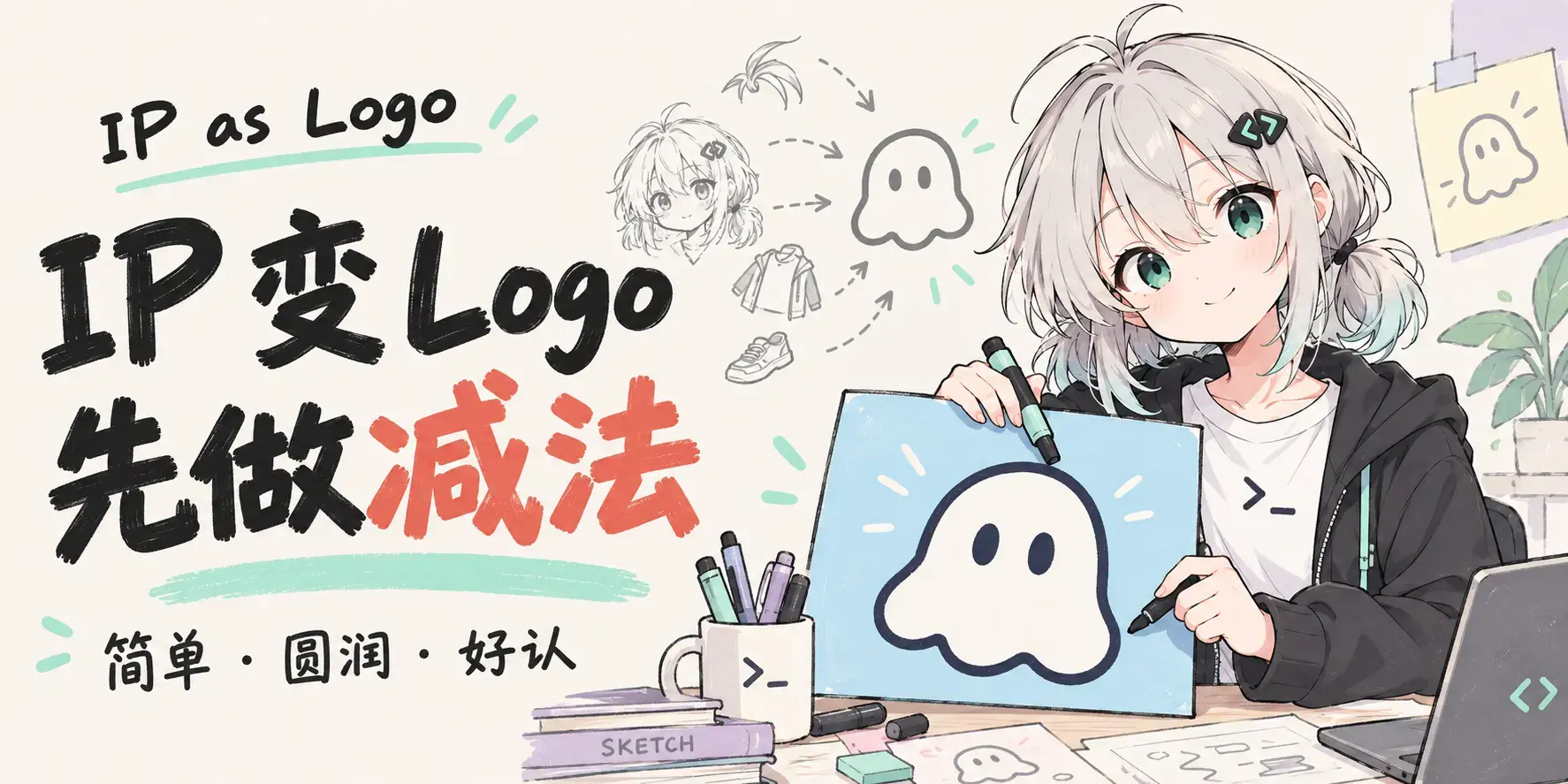 AI 做的 Logo 总像插画？试试这个 Skill