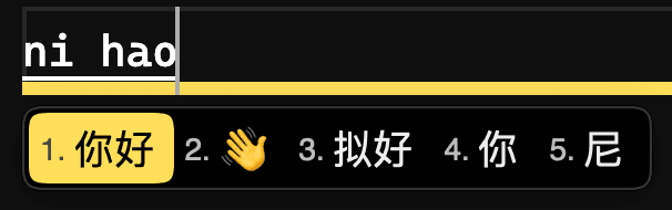 我的配色效果